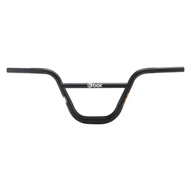 Box components Box One Flat 3 Back 2 Up Handlebar 31.8mm 28.25` 8.5` 2° 3° Black BMX Chromoly