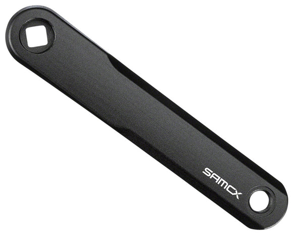 Samox E3 SH Ebike Crank Arm Set - 165mm JIS Square Taper 5mm offset Black