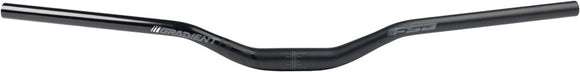 Full Speed Ahead Gradient Alloy Riser Handlebar - Aluminum 31.8mm Clamp 40mm Rise 800mm BLK