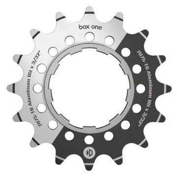 BOX Box One 3/32" CNC AL 7075 Cog Black - 16t