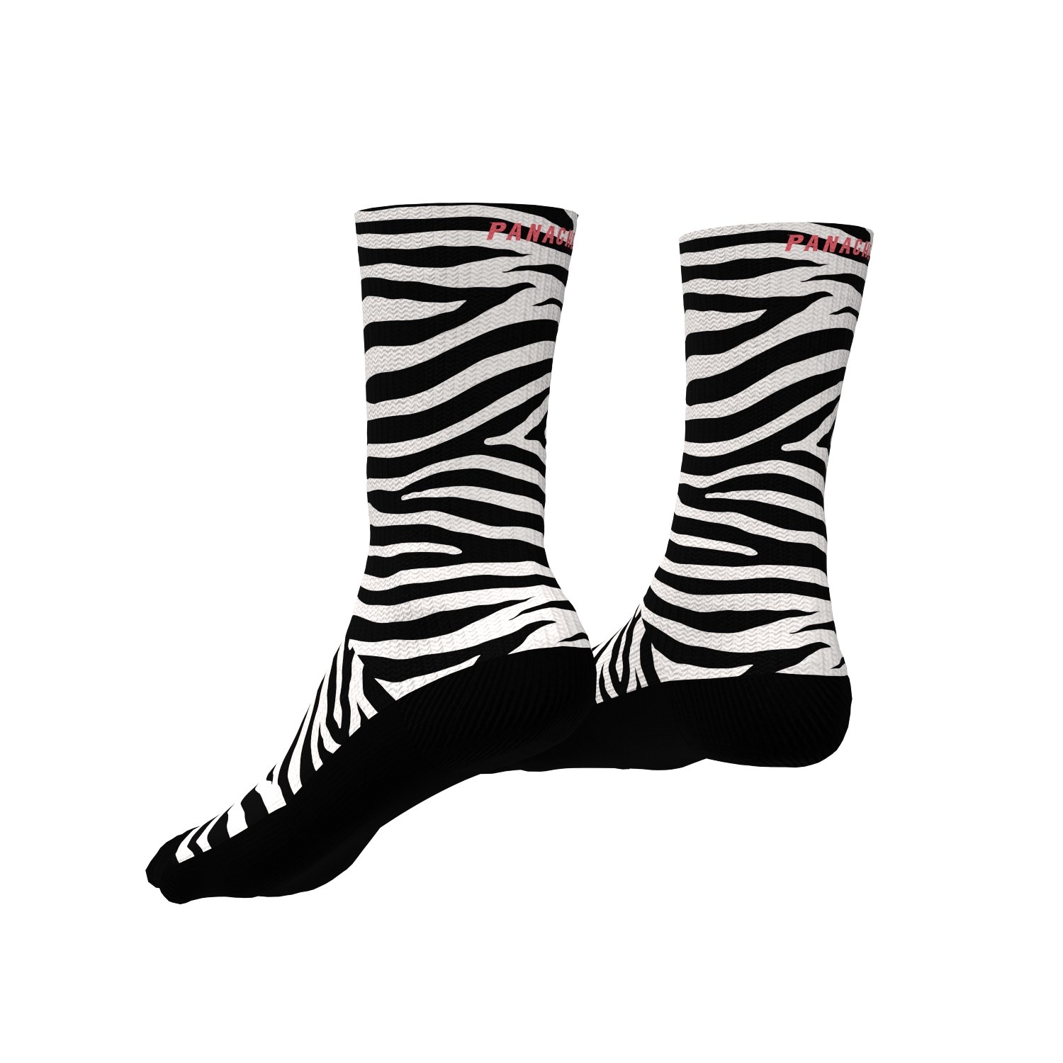 Panache Pro 6" Sock - Zebra