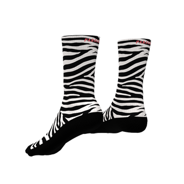 Panache Pro 6" Sock - Zebra
