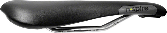 Smanie N.Spire Saddle - Chromoly Polyurethane Sport Cover Black 146