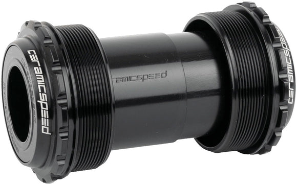CeramicSpeed BB ALPHA Bottom Bracket - T47 73mm For 24mm/Shimano Spindle MTB BLK