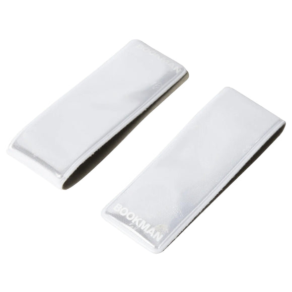 Bookman Visibility Clip-on Reflectors White