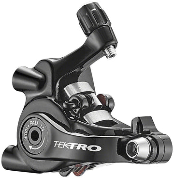 Tektro MD-C550 Mechanical Disc Brake Caliper - Flat Mount For Short-Pull Road Levers BLK OE Packaging