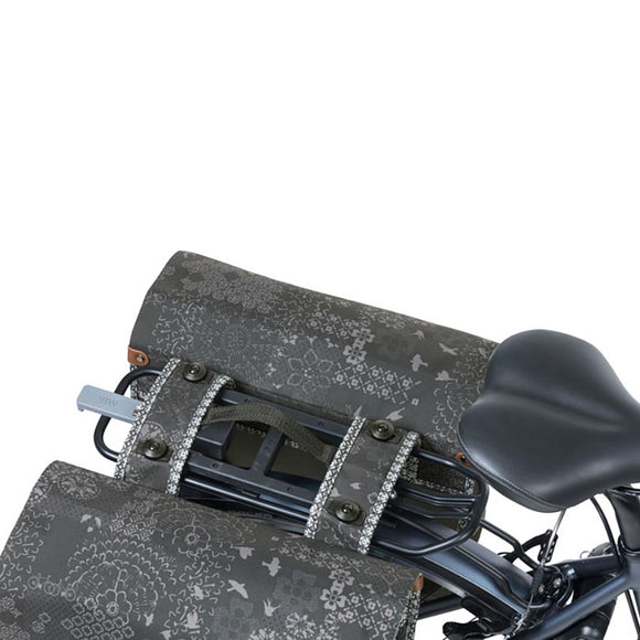 Basil Bohème MIK Pannier 35L Grey