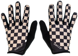 Handup Most Days Gloves - Checkered Black/Tan Medium