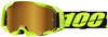 100% ARmatic Goggles - Black/Neon Yellow Mirror True Gold Lens