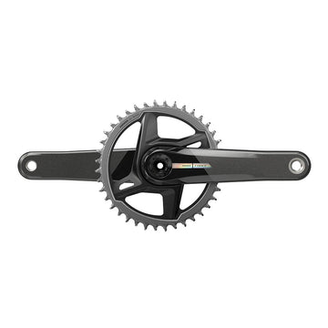 SRAM Force 1 Crankset - 170mm 12-Speed 40t Direct Mount DUB Spindle Interface Iridescent Gray D2