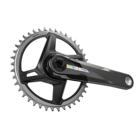SRAM Force 1 Wide Crankset - 172.5mm 12-Speed 40t Direct Mount DUB Spindle Interface Iridescent Gray D2