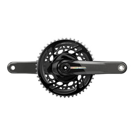 SRAM Force Crankset - 165mm 2x 12-Speed 46/33t Direct Mount DUB Spindle Interface Iridescent Gray D2