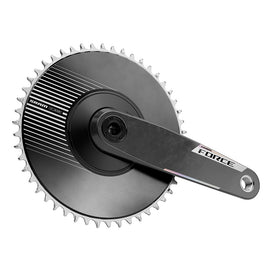 SRAM Force 1x Aero E1 Crankset Speed: 12/13 Spindle: 28.99mm BCD: Direct Mount SRAM 8 Bolt 50 DUB 160mm Black Road