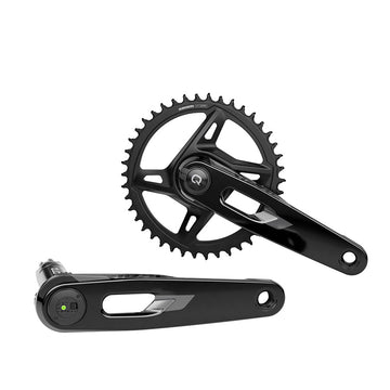 SRAM Force 1 AXS Power Meter Crankset - 165mm 12-Speed 50t Aero PM Chainring 8-Bolt Direct Mount DUB Spindle Carbon E1