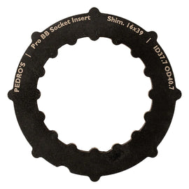Pedros Pro BB Socket System Insert BB Adapter Tool Black 16-Notch 39mm 6460763 Shimano