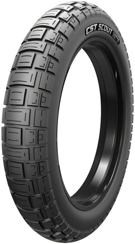 CST Scout Tire - 20 x 4 Clincher Wire Black Ebike