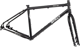 Surly Bridge Club Frameset - 27.5" Steel Trevor's Closet Black Medium
