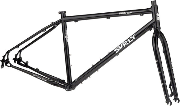Surly Bridge Club Frameset - 27.5" Steel Trevor's Closet Black Medium