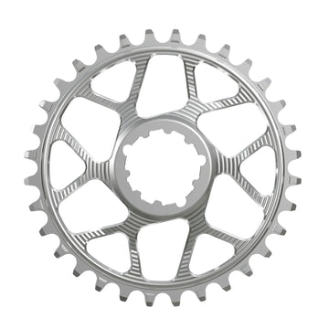 Works Components Round Chainring SRAM 3-Bolt 28T Boost 3mm Slv