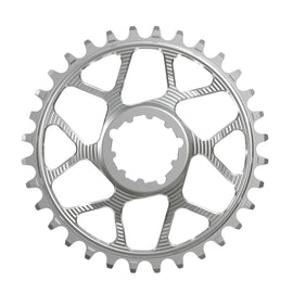 Works Components Round Chainring SRAM 3-Bolt 30T Boost 3mm Slv