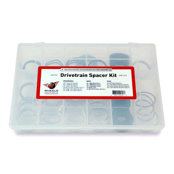 Wheels Manufacturing Drivetrain Spacer Kit 139 Pieces