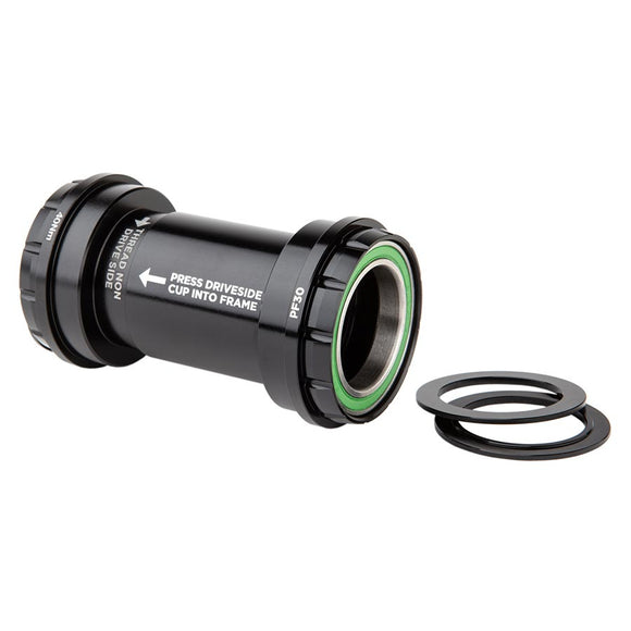 Cane Creek Hellbender 70 Bottom Bracket - PF30 For DUB Spindles Black