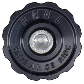 Paul Component Engineering Klamper Headset Top Cap - Aluminum w/Stainless-Steel Bolt BLK