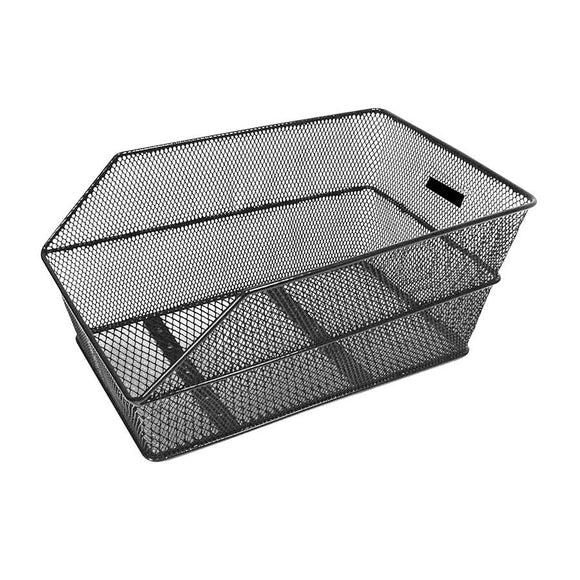 Basil Cento Rear Basket - Steel Black