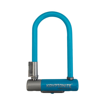Kryptonite Krypto Series 2 Mini-7 U-Lock - 3.25 x 7" Keyed Blue Includes bracket