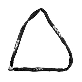 Kryptonite Keeper 411 Chain Lock with Combination: Black 4 x 110cm