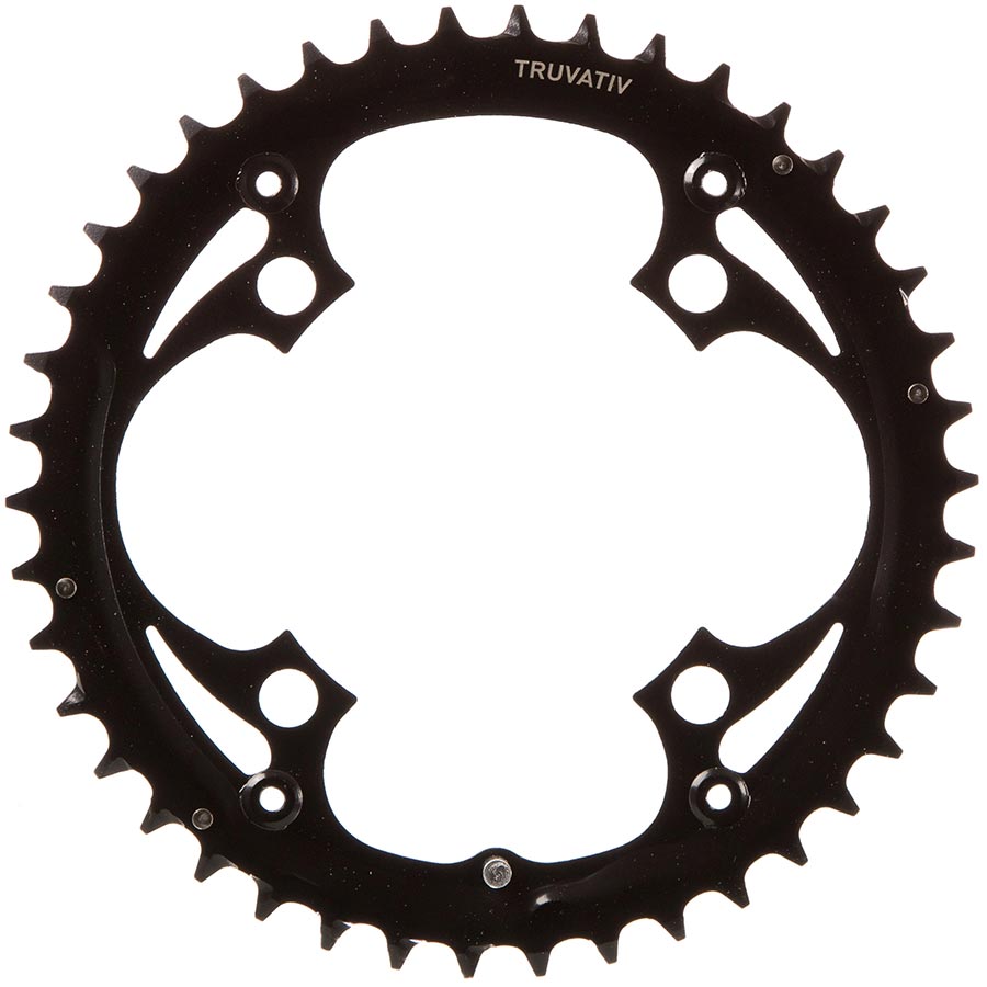 TruVativ Trushift 42T x 104mm BCD Steel Ring Black V4