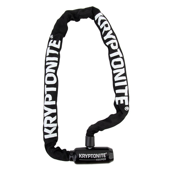 Kryptonite Keeper 585 Integrated Chain Lock - 85cm (2.8') 5mm Keyed Black