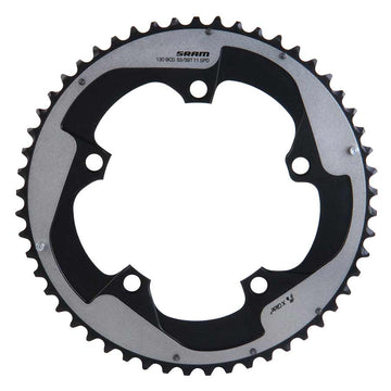 SRAM Red 22 53T 130mm BCD YAW Chainring Gray Hidden Non-Hidden Bolt Use 39T