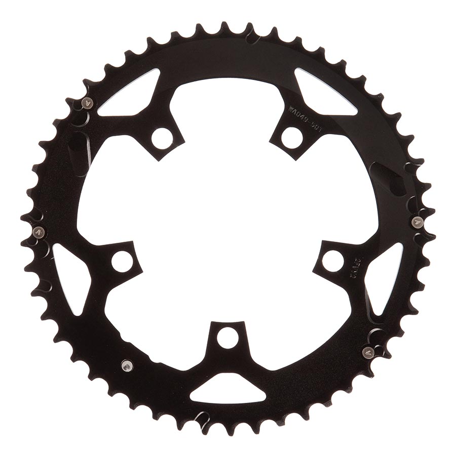 Full Speed Ahead Pro Road Chainring - 50t 110 BCD Aluminum N11 Black