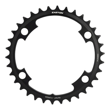 Easton Asymmetric Chainring: 4-Bolt 11-Speed 34t Black