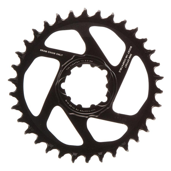 SRAM X-Sync 2 Eagle SL Direct Mount Chainring 34T Boost 3mm Offset BLK Gray Logo