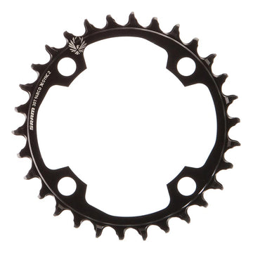SRAM 30t 94 BCD x 4-Bolt 11/12-Speed X-Sync2 Eagle Chainring Black