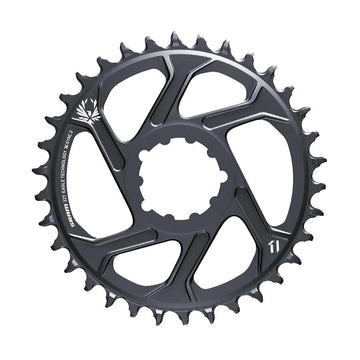 SRAM GX Eagle C1 Chainring Teeth: 32 Speed: 11/12 BCD: Direct Mount Aluminum Grey 6mm