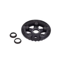 We The People Paragon Guard Combo Chainring Teeth: 25 6061-T6 Aluminum Black Set