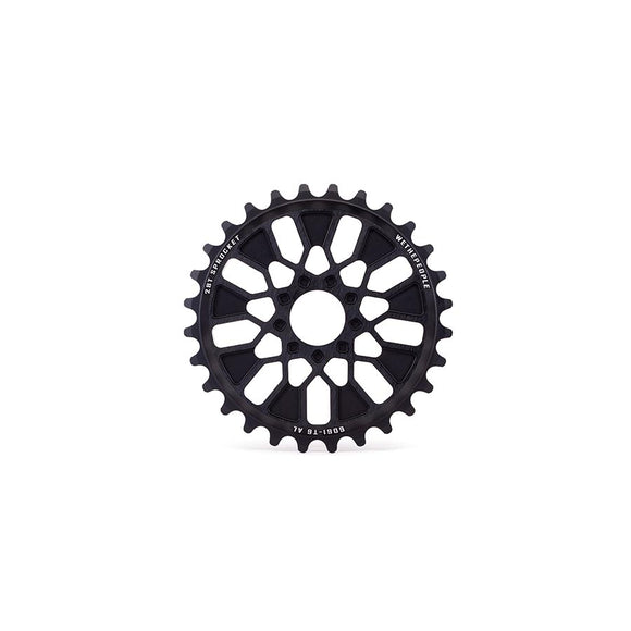 We The People Pathfinder Chainring Teeth: 28 6061-T6 Aluminum Black