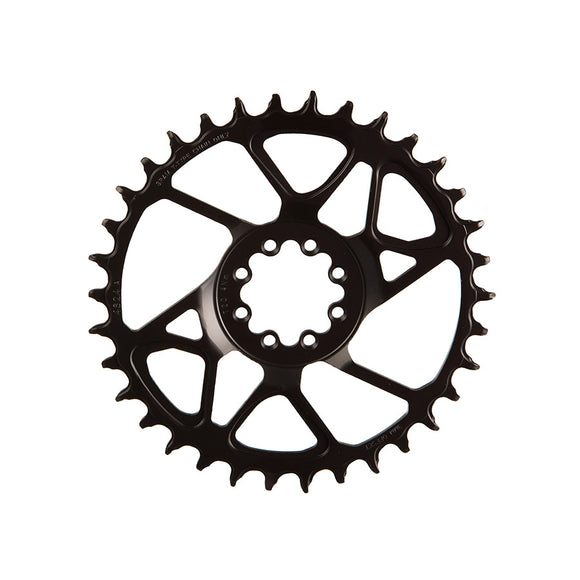 SRAM S1000 Eagle T-Type Direct Mount Chainring - 34t 12-Speed 8-Bolt Direct Mount 3mm Offset Steel BLK