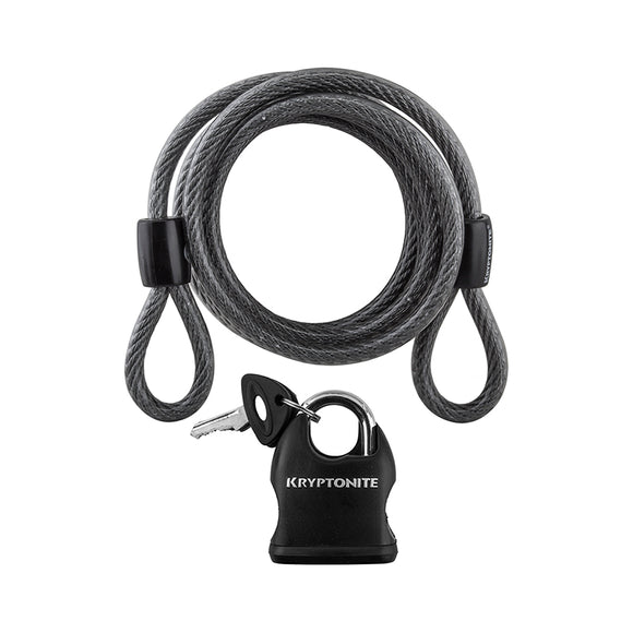 Kryptonite KryptoFlex Cable Lock with Key: 6' x 8mm