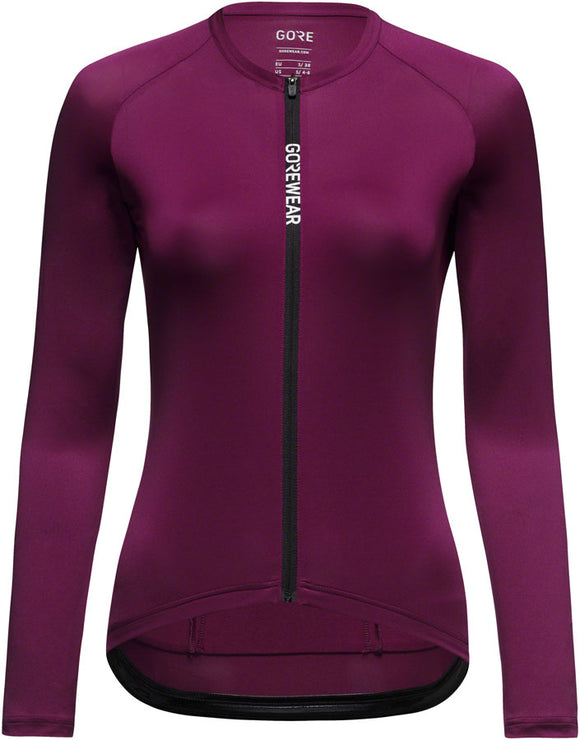 Gorewear Spinshift Long Sleeve Jersey - Purple Women's Medium/8/10