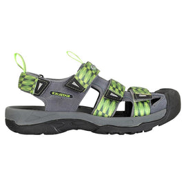 Exustar E-SS515 Clipless Sandals Green 43-44 Euro or 9.5-10.5 US