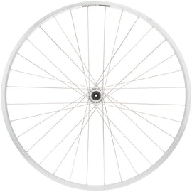 Quality Wheels Value Double Wall Series Rear Wheel - 700 QR x 130mm Rim Brake HG 10 Silver Clincher 32H