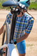 Panache Pro Air Jersey - Denim Plaid-5