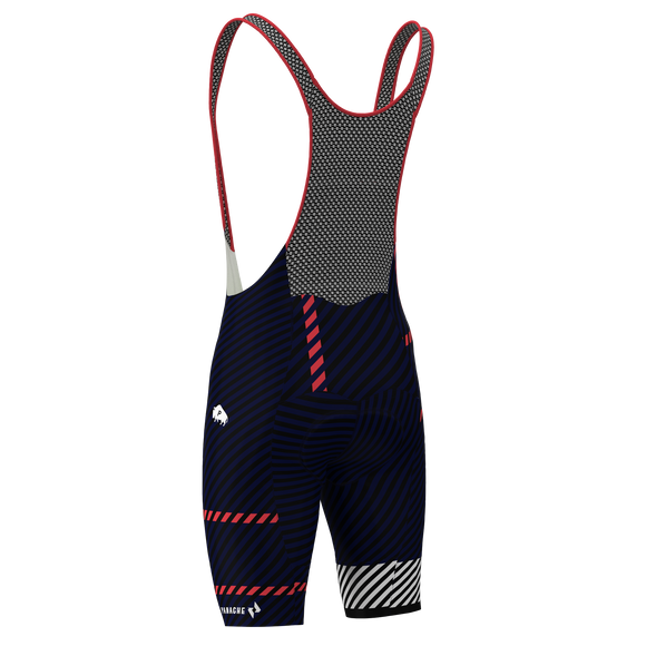 Panache Women's WT Bib Short - Midnight Plaid