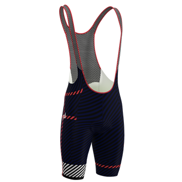 Panache Women's WT Bib Short - Midnight Plaid