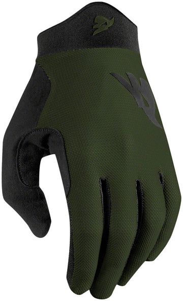 Bluegrass Union Gloves - Green Full Finger X-Small