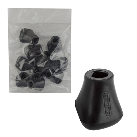 Greenfield Kickstand Rubber Foot Bag of 10